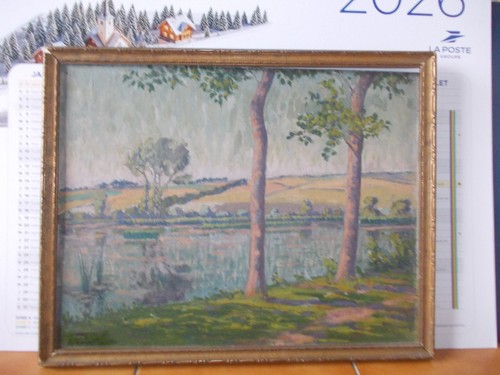 Rare tableau ancien huile - rare,