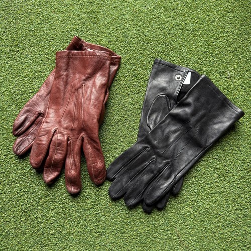 Gants cuir pour officiers - de,