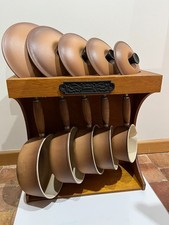 LE CREUSET set 5 casseroles