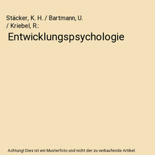 Entwicklungspsychologie