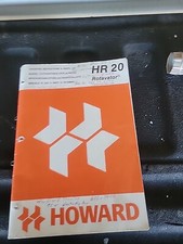 Howard Rotovator ROTOtillers HR 20 HR20 INSTRUCTIONS PARTS LIST