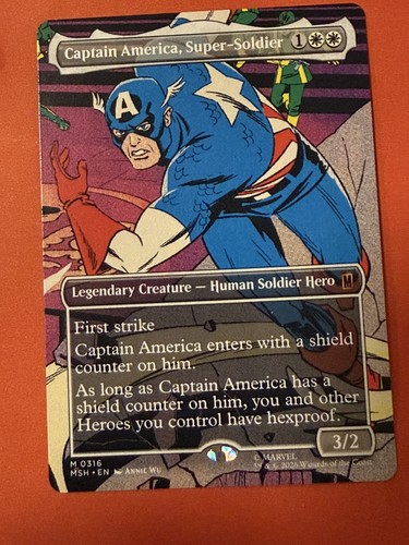 Mtg marvel captain - mtg,