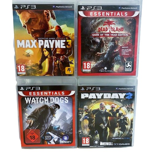 Lot jeux ps3 - de, payne