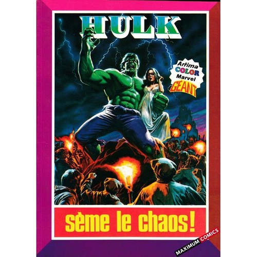 Hulk artima color - hulk, (artima
