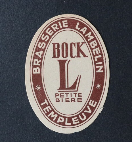 Old label beer brewery - label,