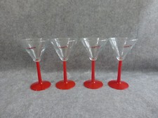 4 verres à cocktail gancia