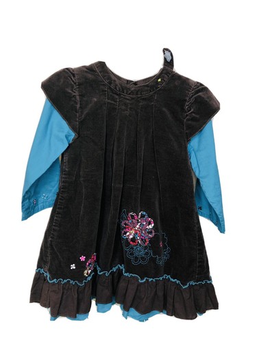 Catimini dress 2yr teal - dress, 86