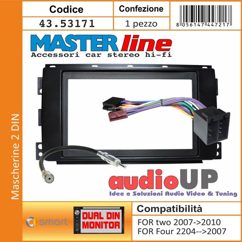 Cadre autoradio din - 2, smart