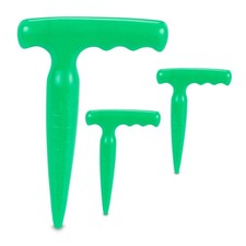 Plantoir en Lot de 3 Plastique avec échelle poignée en T Pratique Outil Jardi...