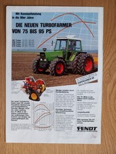 Fa. Fendt Original Advertisements