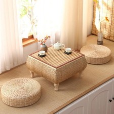 Table basse en rotin, Tatami