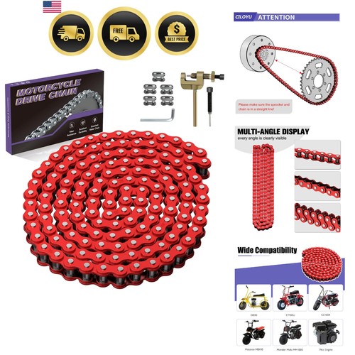 Red chain for - chain, 35