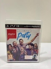 SingStar Ultimate Party (Sony PlayStation 3, 2014) PS3 Game Manual