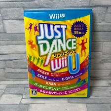 JUST DANCE Wii U Nintendo Wii U Rhythm Action Game WUP-P-AJ5J w/Case Japan 83
