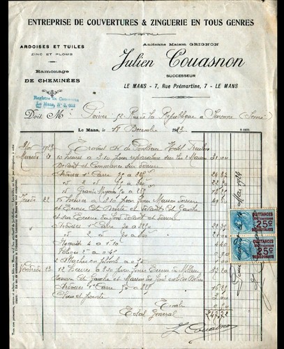 Mans couverture - le,