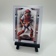 2024 Topps Tier One Tier 1 Silver Foil /75 Johnny Bench #12 HOF