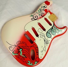 Strat Guitar Body Jimi Hendrix
