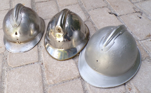 Lot trois coques casque - lot,