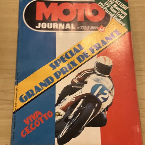 Moto journal 213 yamaha 175 - ,