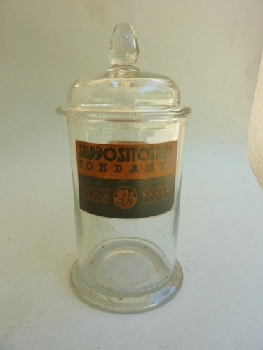 Pot pharmacie verre - en,