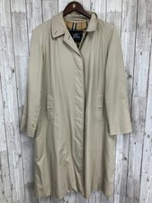 Burberry's - Vintage Classic Single Breasted Trench Coat Mac - 14R / M - Beige
