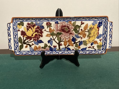 Beau plat cake - faience, de