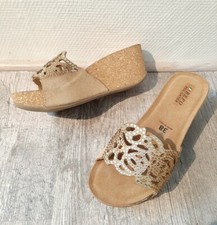 DESTOCKAGE CHAUSSURES SANDALES CLAQUETTES Phil Gatier REPO TAILLE 38 / H344