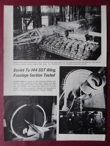 1970 article page tupolev - 1970's,