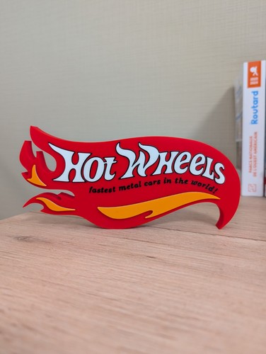 Plaque hot wheels - plaque,