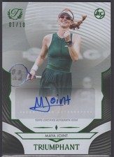 2025 Topps Triumphant Maya Joint Auto Black Net #/10 Rookie RC #35-A