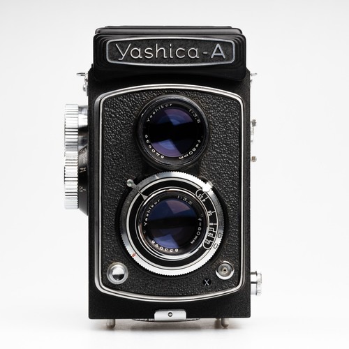 Mint serviced yashica a - serviced, yashica-a