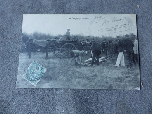 Cpa chasse courre en - courre,
