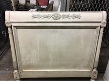 French Gustavian Antique Painted Pale Blue Green Grey Shabby Chic, Neoclassical