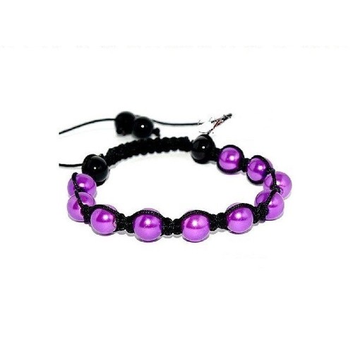 Bracelet shamballa cordon - bracelet, "