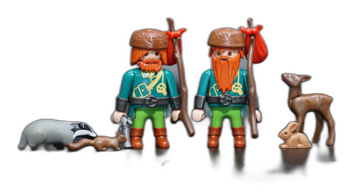 Playmobil figurine nain - figurine, barbe