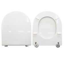 Sièges de Toilette Starck 2 Duravit Bois Enduit Résine Polyester Blanc