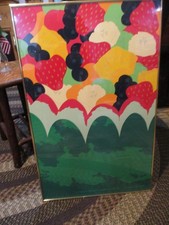 Herman Miller Summer Picnic 1977 Original Poster Preserved On Acid Free Board