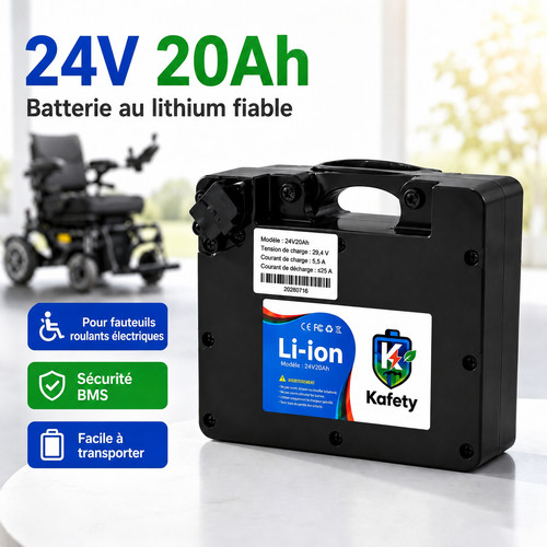 Batterie 24v 20ah lithium - batterie,