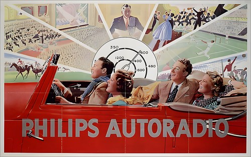 Philips autoradio vintage - autoradio,