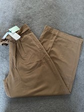 Nobody's Child Twill Pleated Wide Leg Trousers size 14 BNWT 