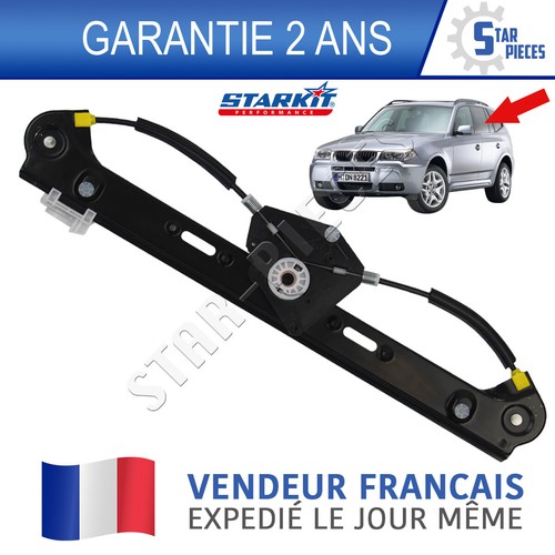 Leve vitre arriere - vitre, gauche