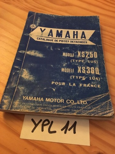 Yamaha moto xs250 1u5 - yamaha,
