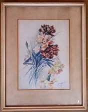 Tableau aquarelle ancienne