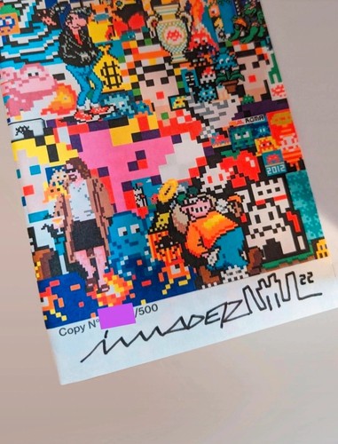Space invaders book - book, 4000