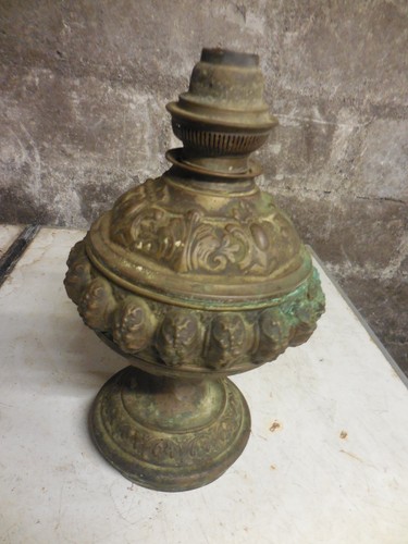 Lampe pétrole ancienne - pétrole,