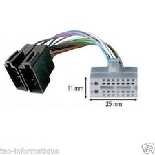 Cable adaptateur ISO autoradio