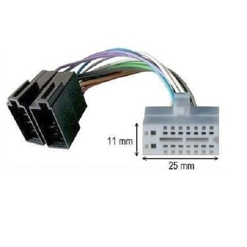 Cable adaptateur iso - cable, autoradio