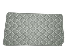 Matelassé Cuir artificiel GRIS Tapis coffre pour Mercedes SL R129 1989-2001