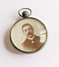 Médaillon photo ancien double