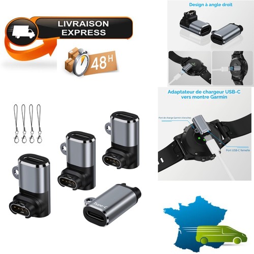 Chargeur usb garmin 4 - chargeur,